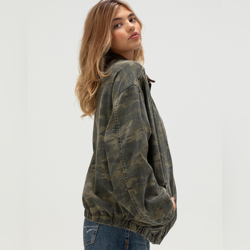 BDG Dex printed canvas workwear jacket - Picture 6 of 11